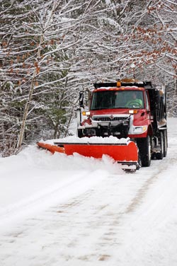 snow-plowing